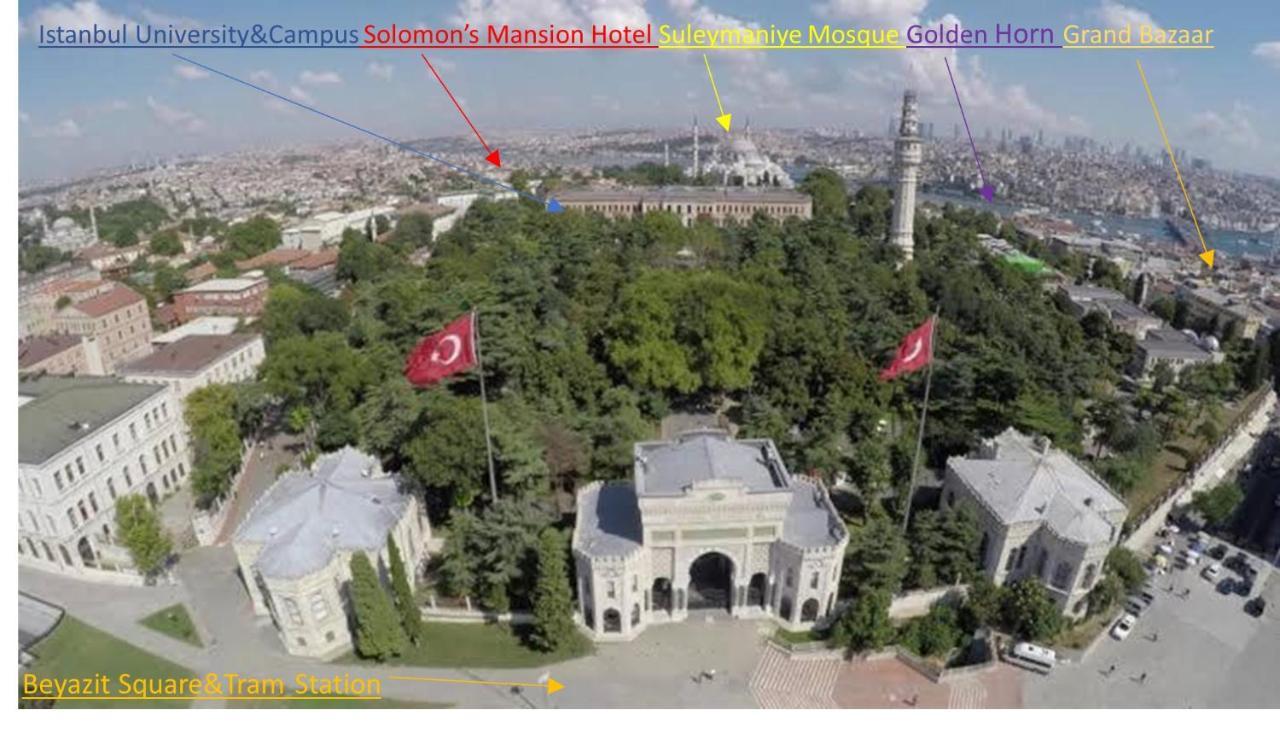 Solomon'S Mansion Hotel Istanbul Istambul Exterior foto